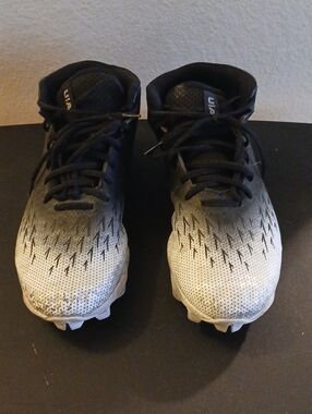 Under Armour Black and White Men's Turf Cleats